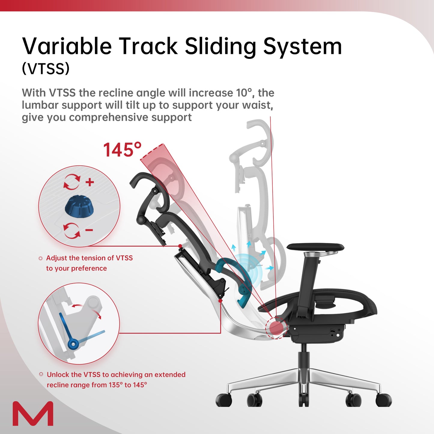 Motostuhl S3P Series Ergonomic Office Chair
