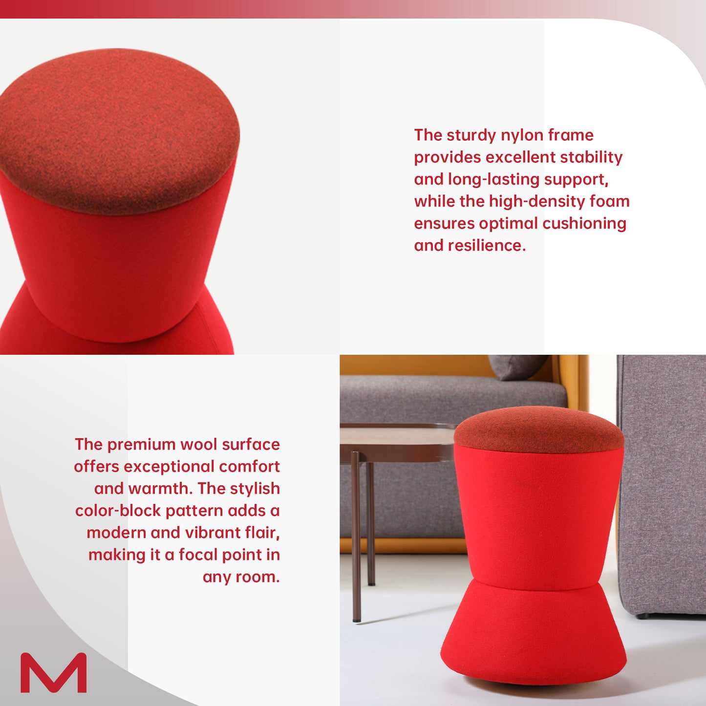 Motostuhl KIKO Wobble Stool