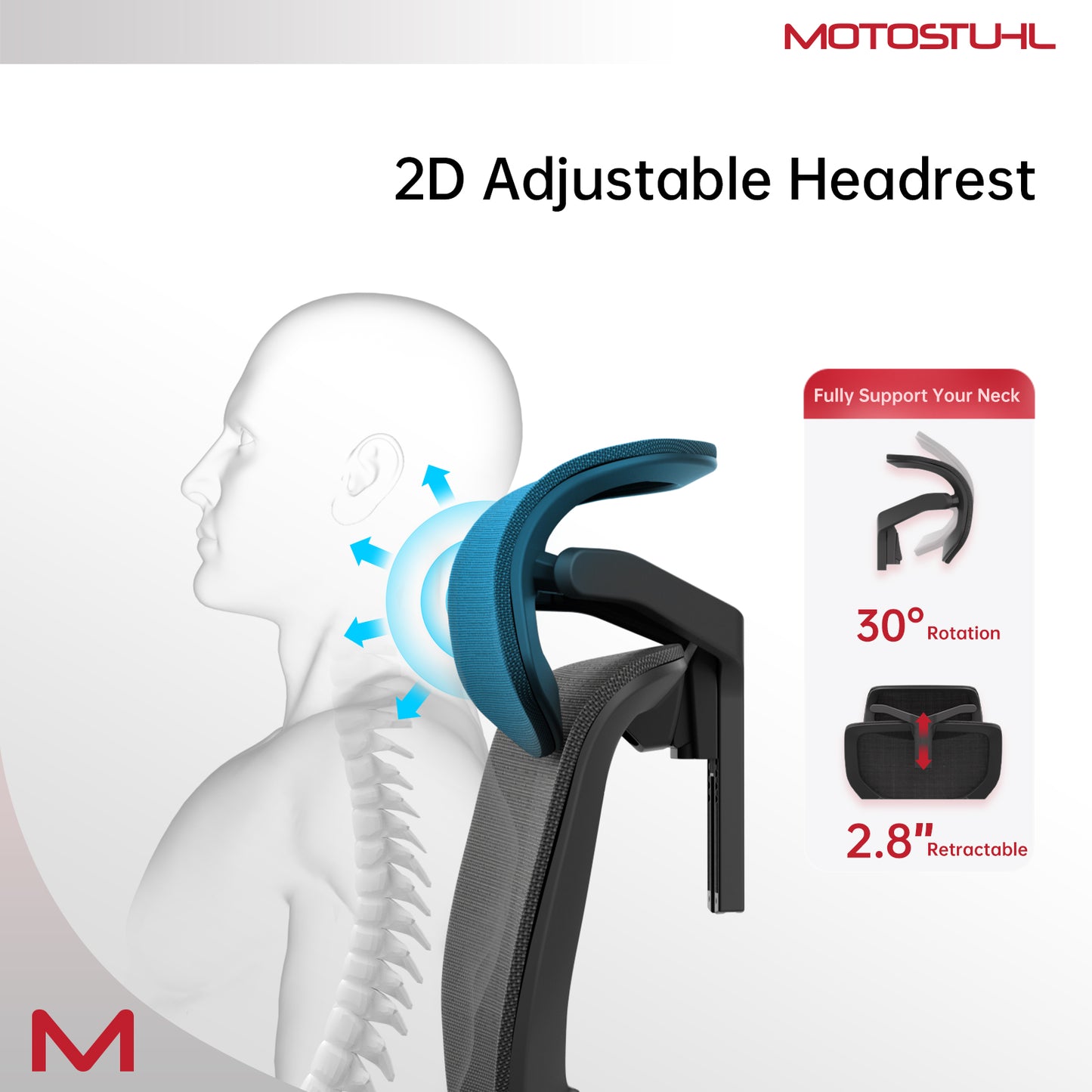 Motostuhl Q3 Ergonomic Office Chair