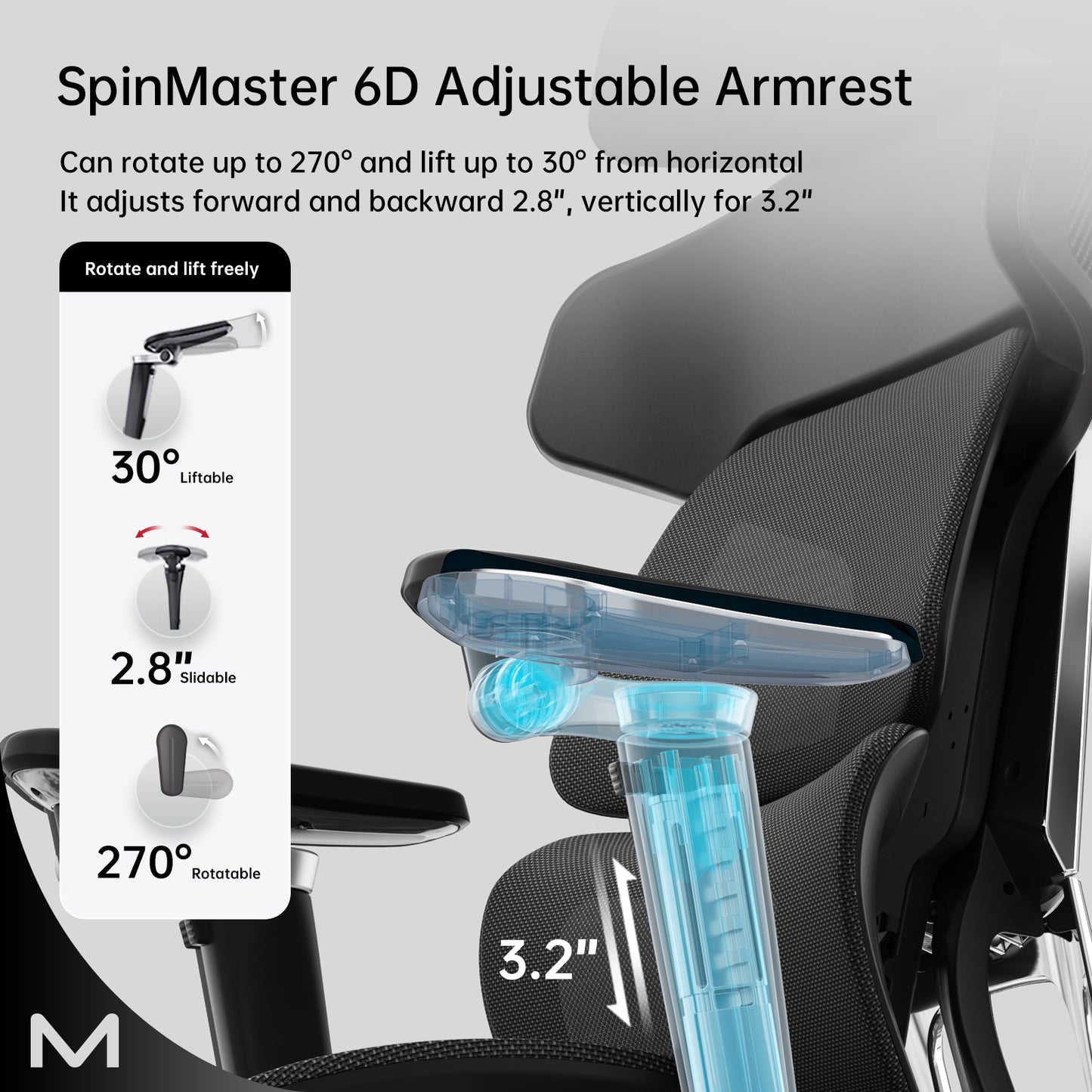 Motostuhl T3 Executive Ergonomic Office Chair