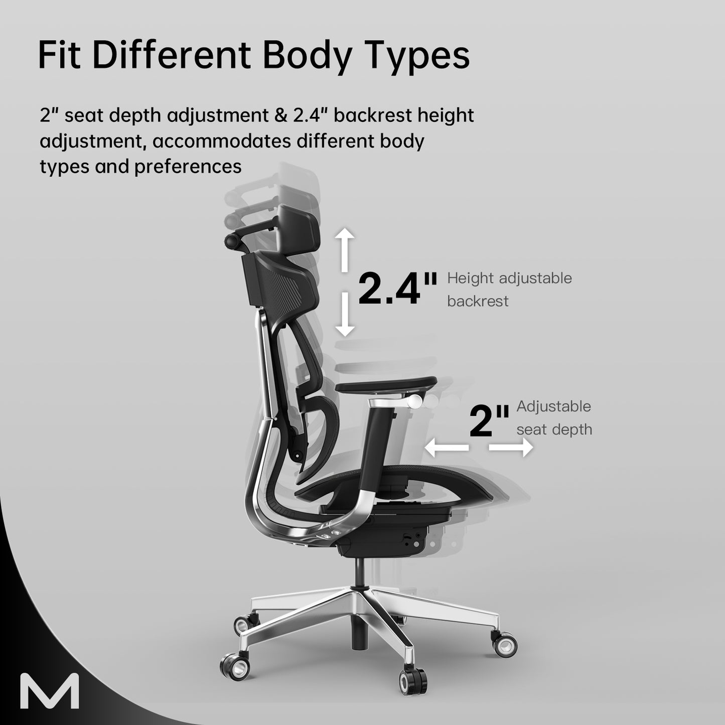 Motostuhl T3 Executive Ergonomic Office Chair