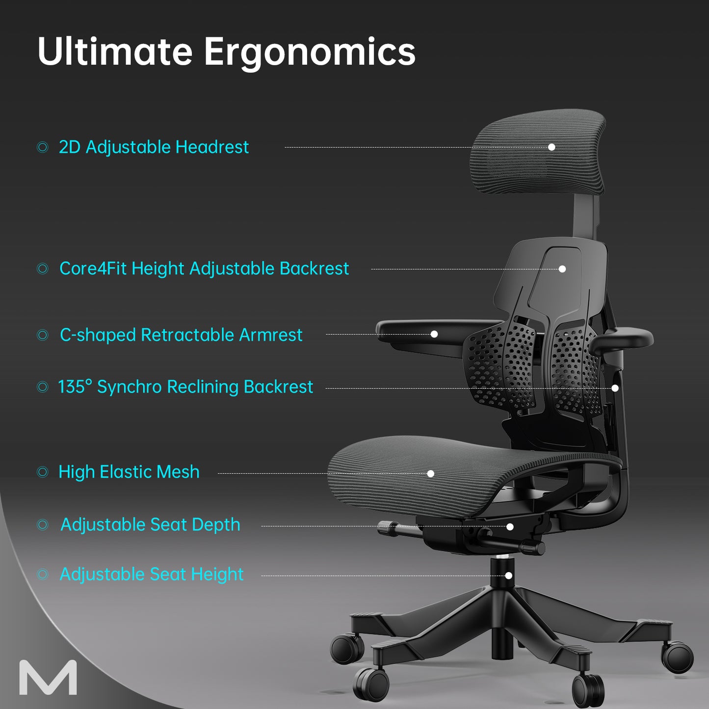 Motostuhl Verte Pro Ergonomic chairs