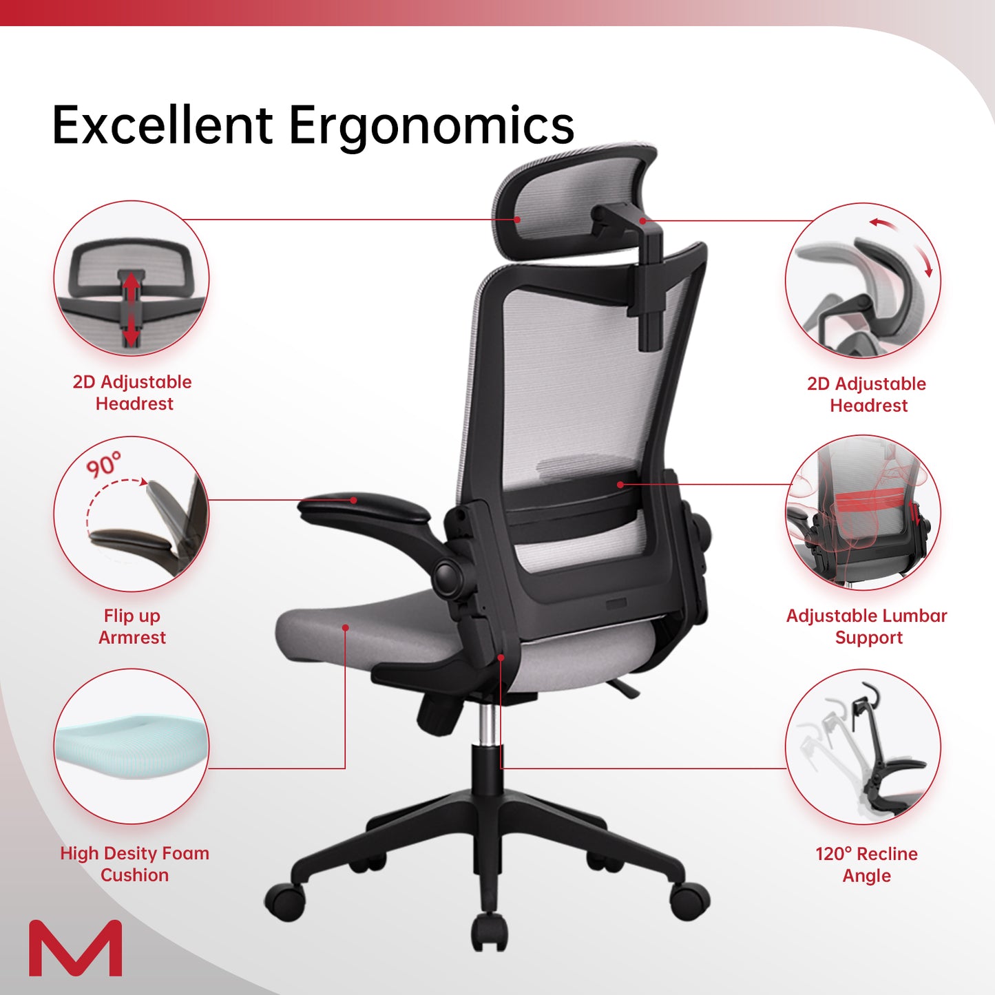 Motostuhl C6 Ergonomic Office Chair