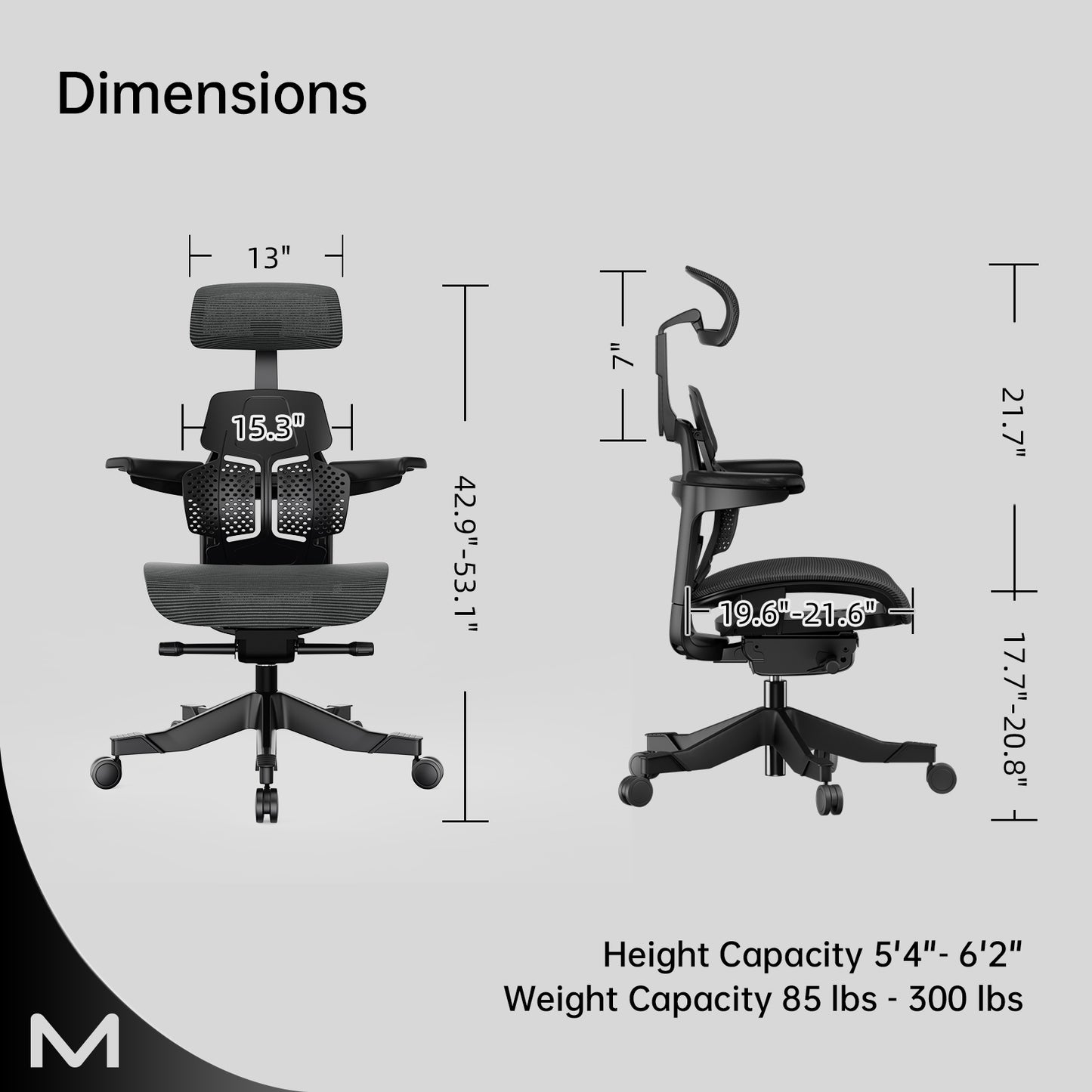 Motostuhl Verte Pro Ergonomic chairs