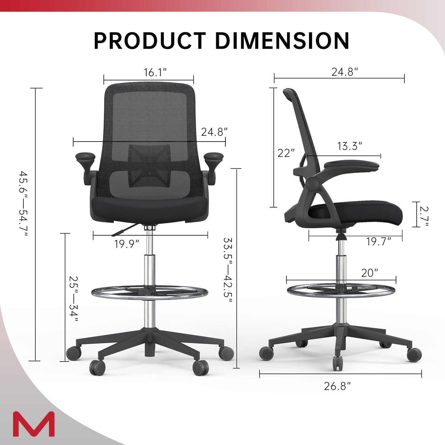 Motostuhl C7 Drafting Chair