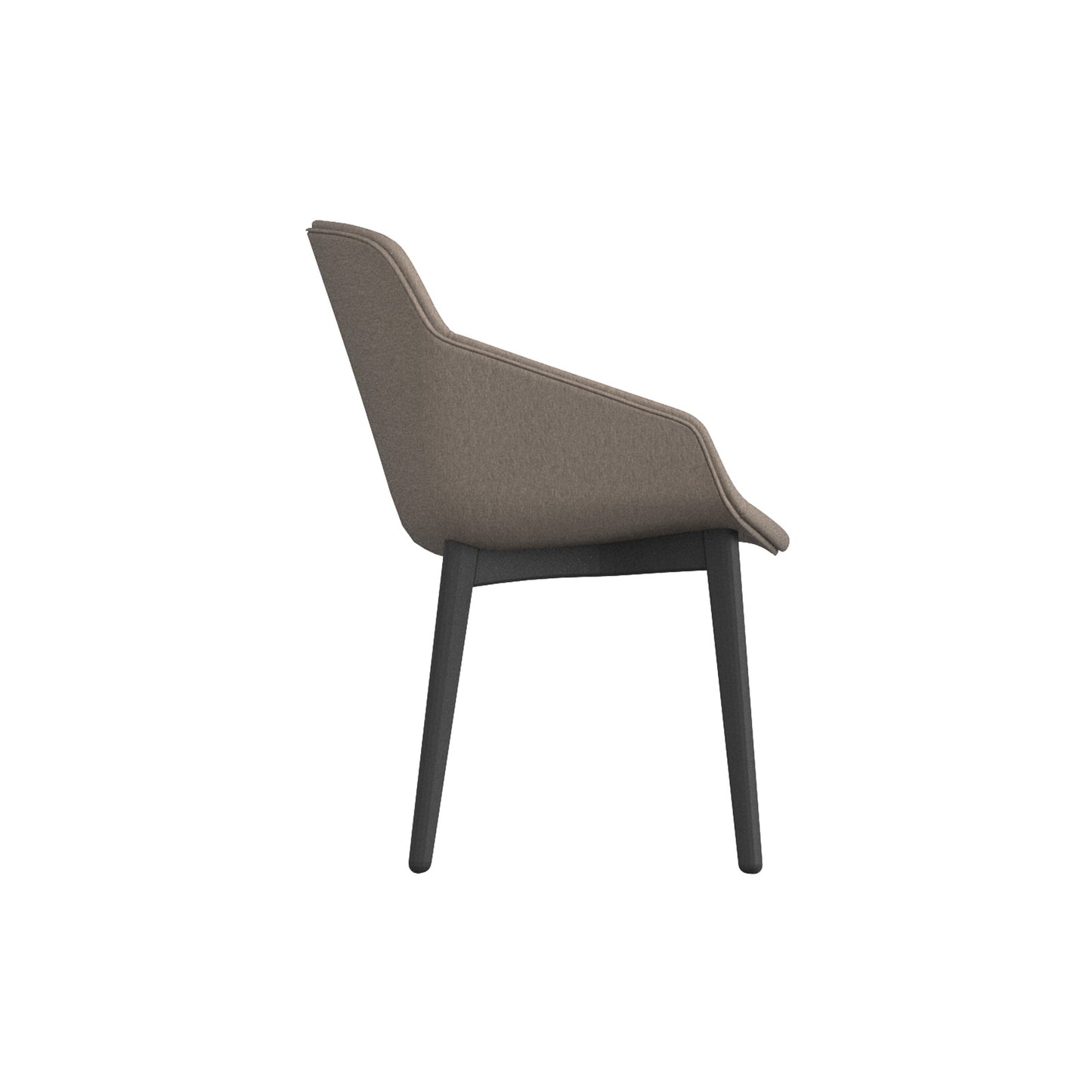 MARATTI Softshell chair four legged wood