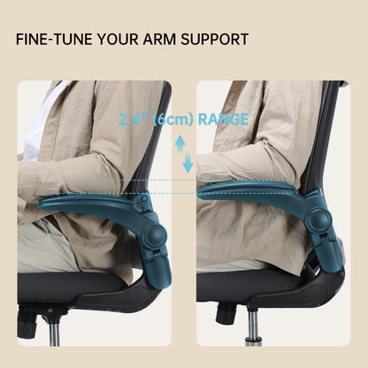 Motostuhl Ergonomic Drafting Chair for Standing Desk, Tall Office Chair with Height Adjustable Arms & Foot Ring, High Back Mesh Counter Stool with Rocking Tilt Function